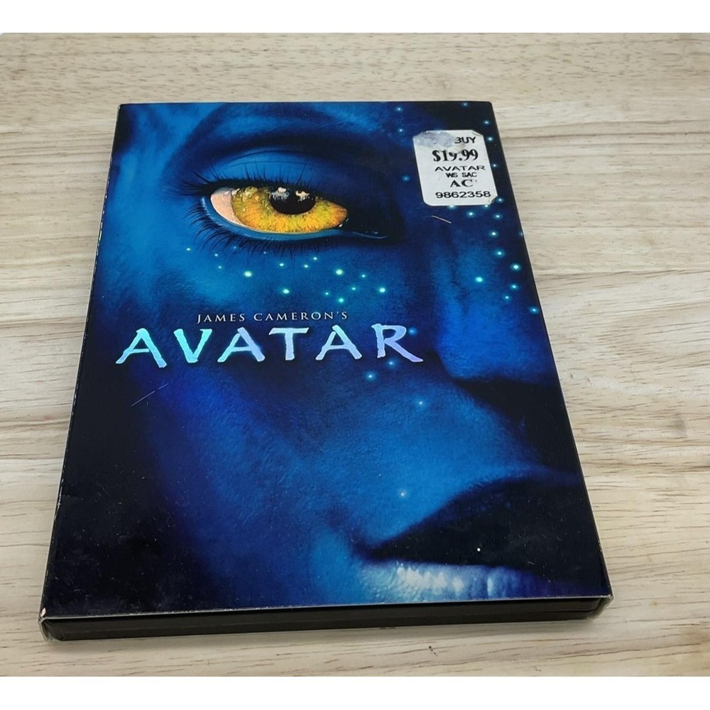 Avatar DVD 2010 Widescreen James Cameron Slipcover NTSC PG-13 20th Century Fox